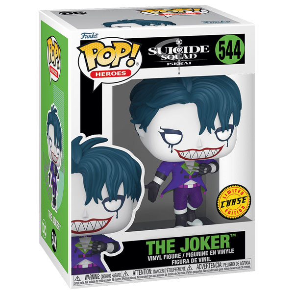 Funko POP #544 DC Suicide Squad Isekai The Joker Chase Variant Figure